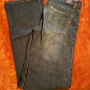 American Eagle Outfitters Dark Blue Boot Cut Jeans